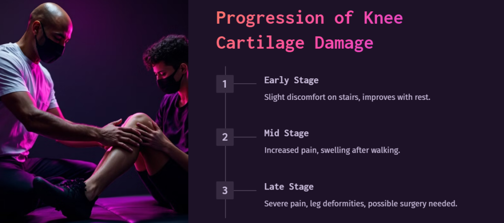 Progression of Knee Cartilage Damage