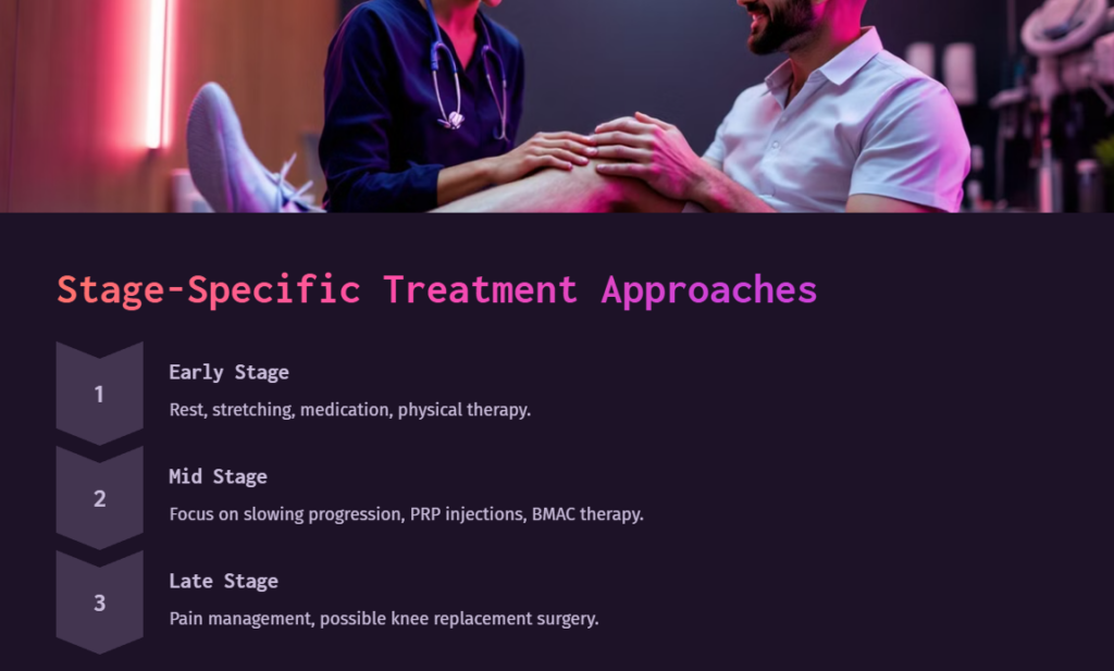 Stage-Specific Treatment Approaches