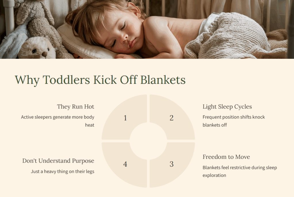 How to Stop Your 2-Year-Old Toddler from Kicking Off the Blanket Every Night – Real Parent Tips That Actually Work - 2 How to Stop Your 2-Year-Old Toddler from Kicking Off the Blanket Every Night – Real Parent Tips That Actually Work- why-toddlers-kick-off-blankets-why-toddlers-kick-off-blankets